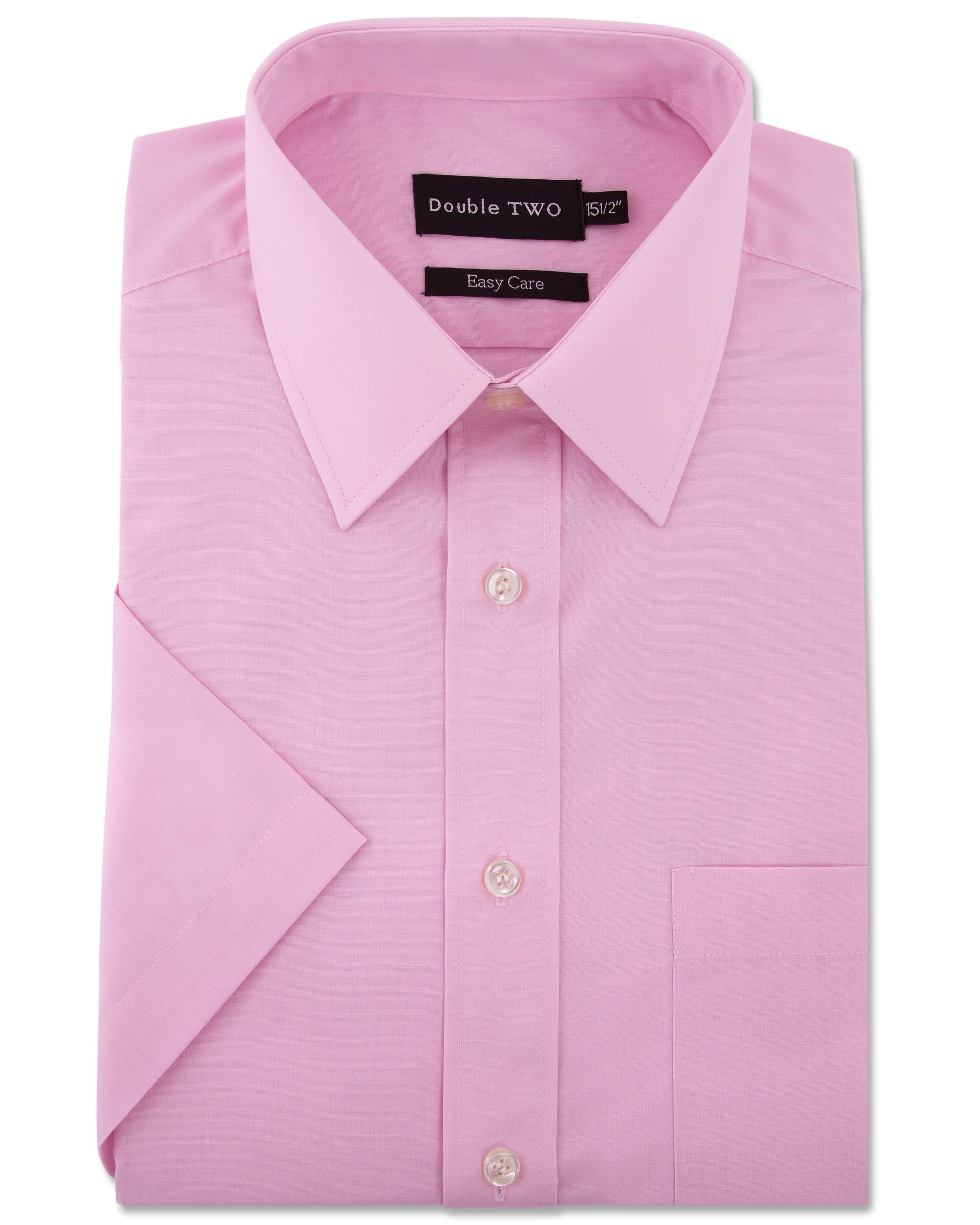 Men's Double TWO Short Sleeve Easy Care Shirt | Sugdens | Corporate ...