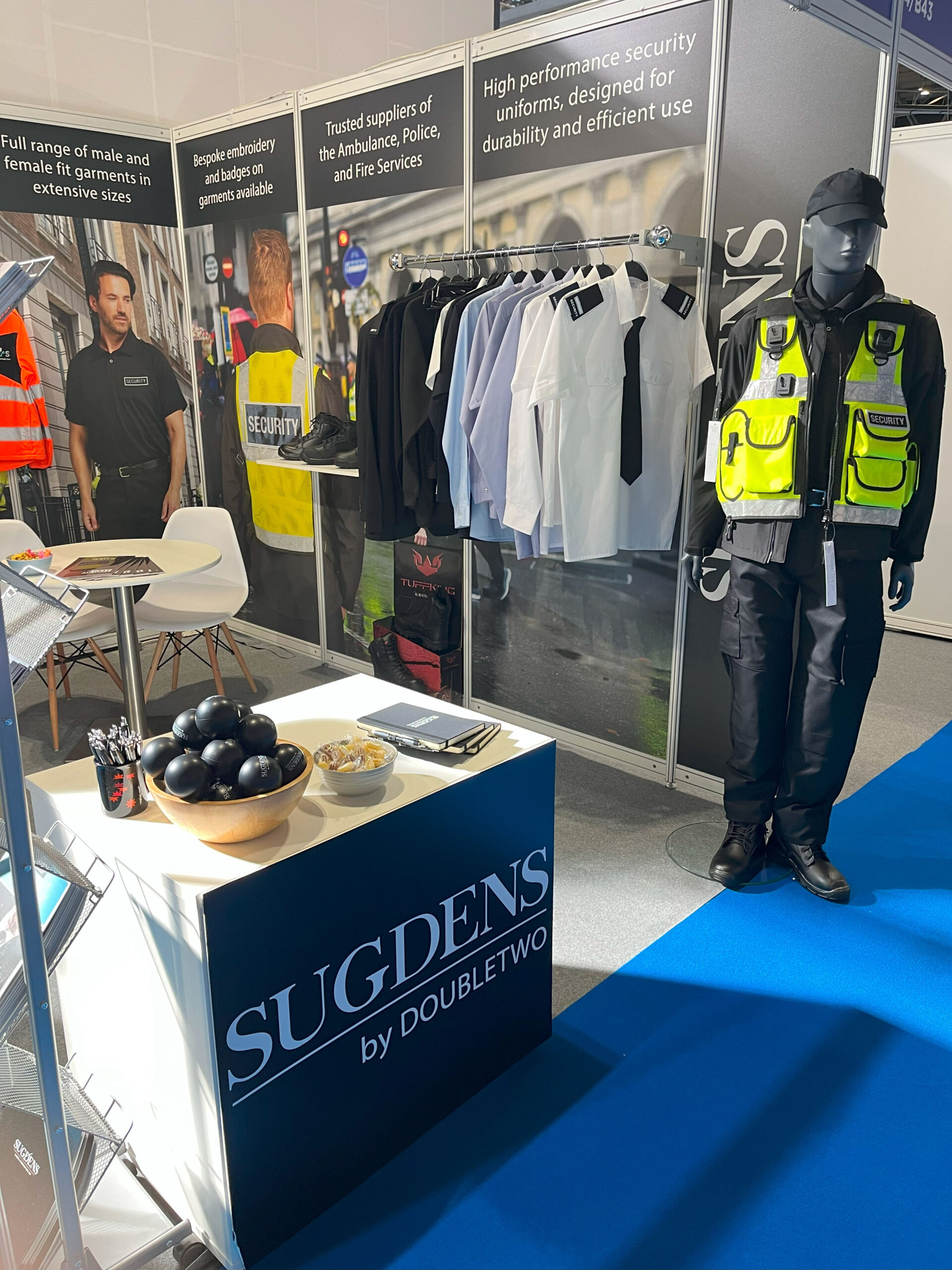 Sugdens is exhibiting at The Emergency Services Show